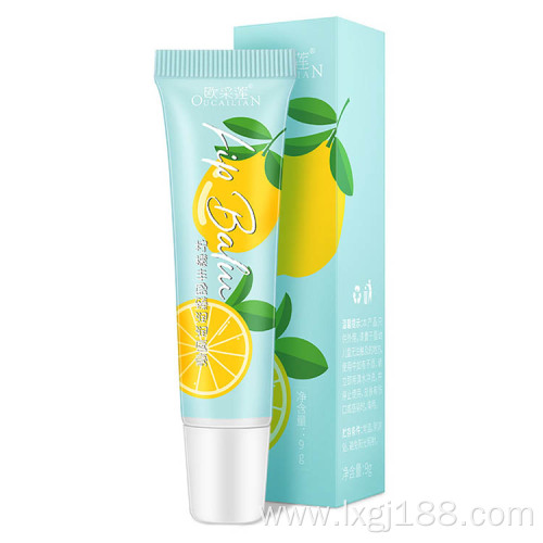 Natural Organic Lemon Moisturizing Lip Balm